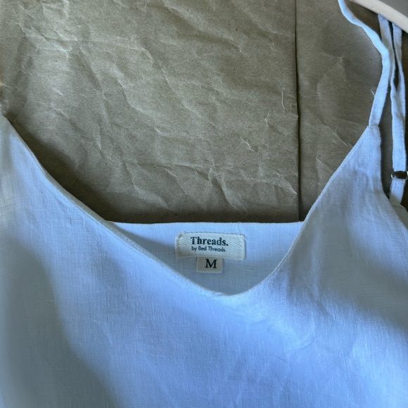 Threads by Bed Threads White Slip Dress - Picture 3 of 3